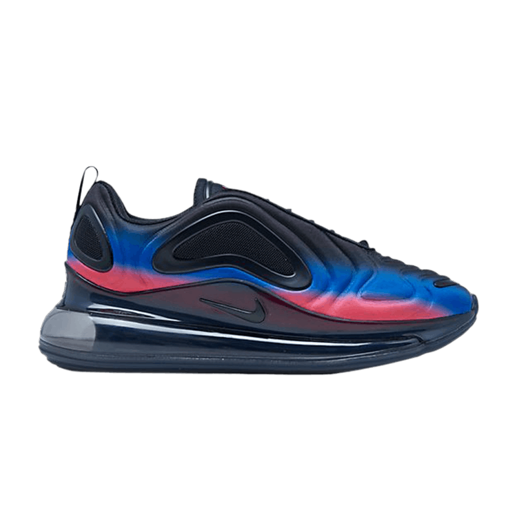 Nike Air Max 720 'Black Racer Blue Crimson' — Black/Racer Blue/Flash Crimson