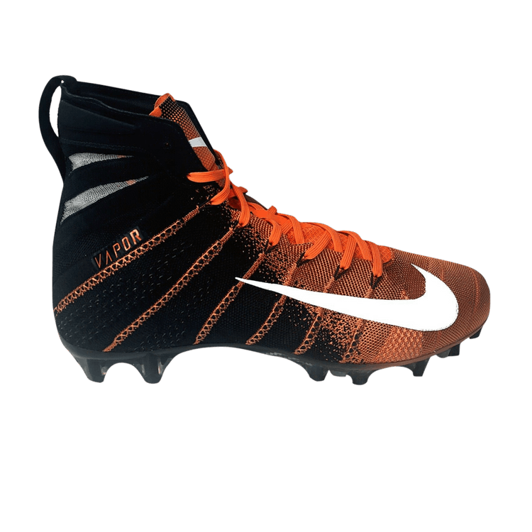 Nike Vapor Untouchable 3 Elite Flyknit 'Black Orange' — Black/Orange