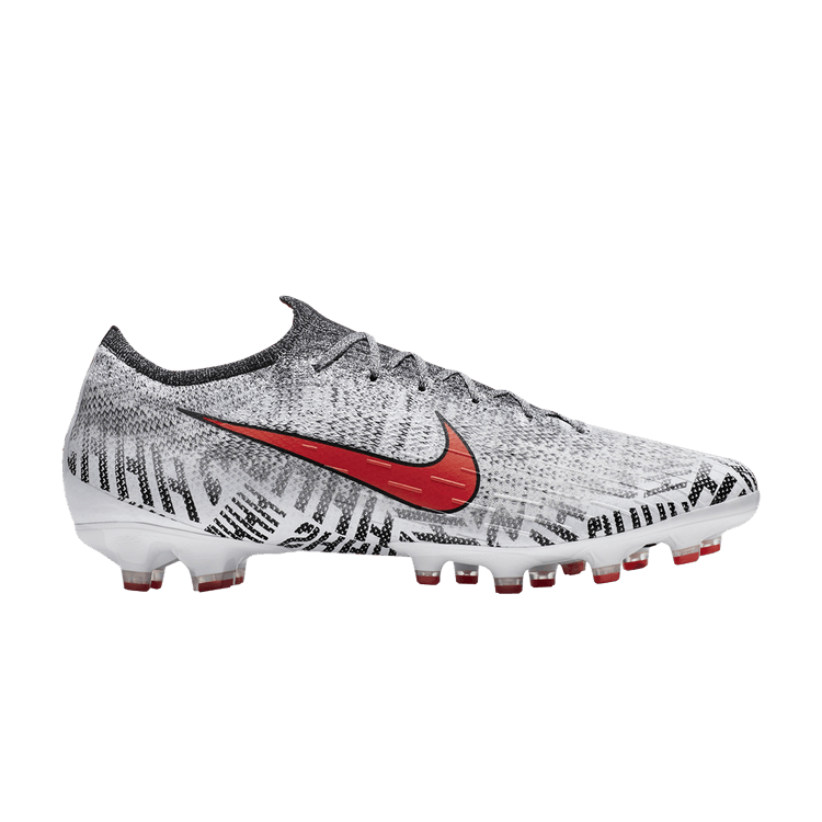 Nike Vapor 12 Elite NJR AG Pro 'Shhh Tattoo' — White/Challenge Red/Black