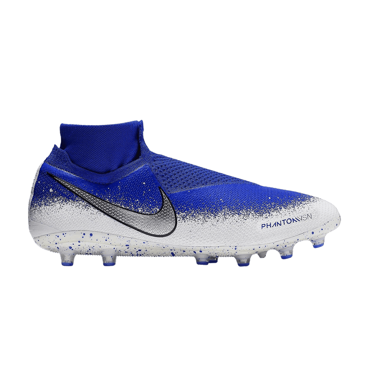 Nike Phantom Vision Elite DF AG Pro Made in Italy 'Euphoria Pack' — Racer Blue/Chrome/White