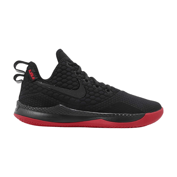 Nike LeBron Witness 3 EP 'Bred' — Black/Black-University Red