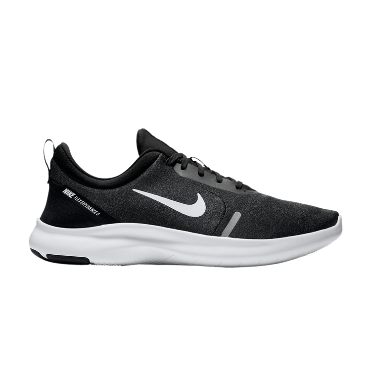 Nike Flex Experience RN 8 4E Wide 'Black Cool Grey' — Black/Cool Grey/Reflect Silver/White
