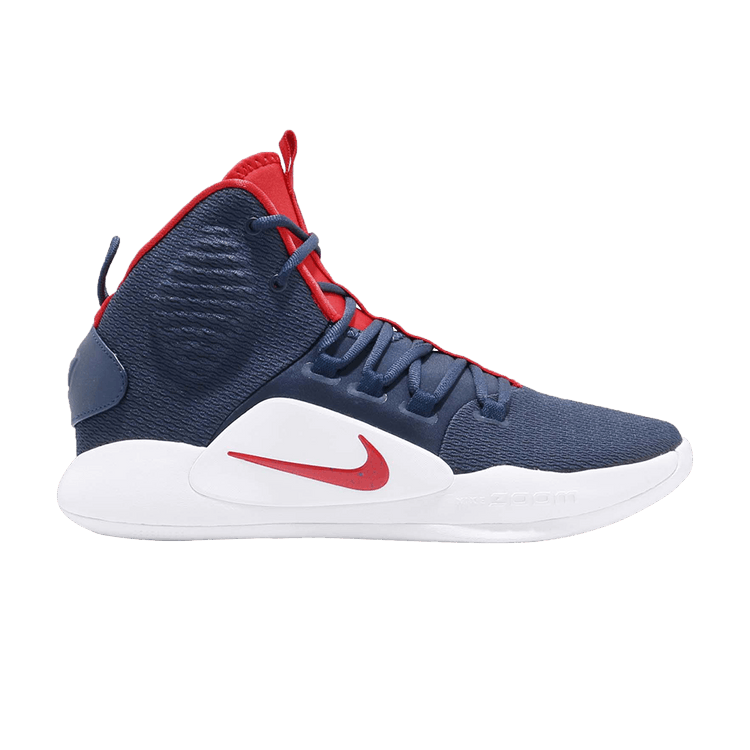 Nike Hyperdunk X EP 'USA' — Midnight Navy/University Red