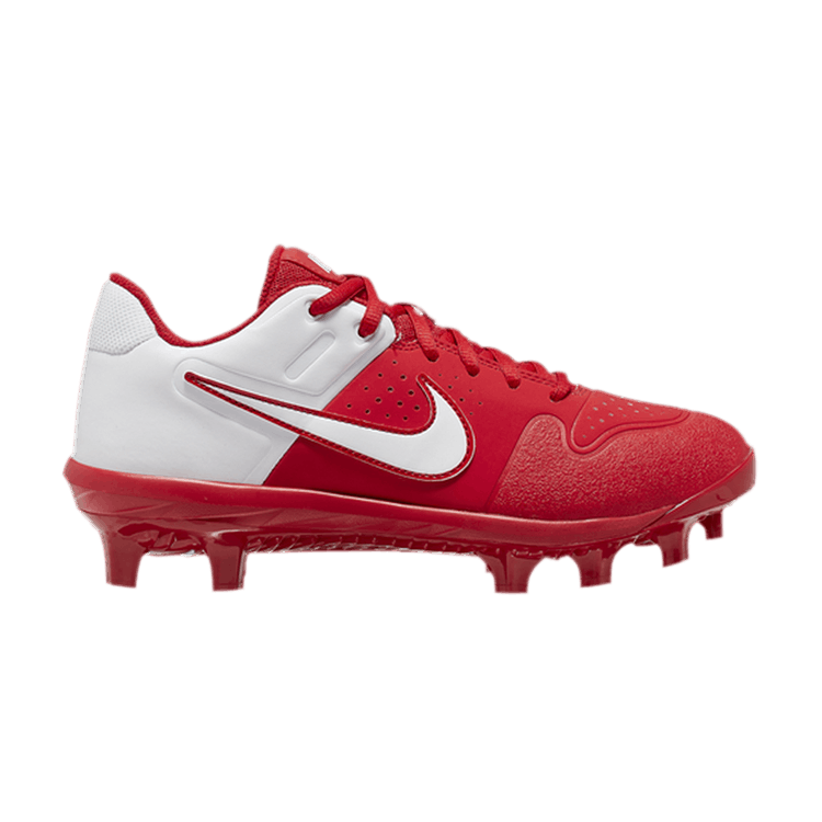 Nike Alpha Huarache Varsity Low MCS 'University Red White' — University Red/White