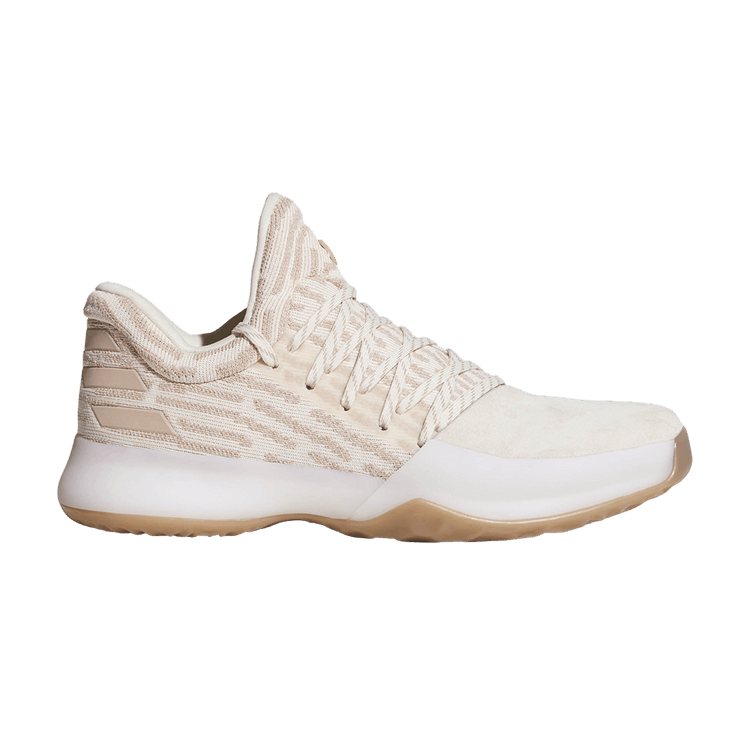 adidas Harden Vol. 1 Primeknit 'Chalk White' — Chalk White/White