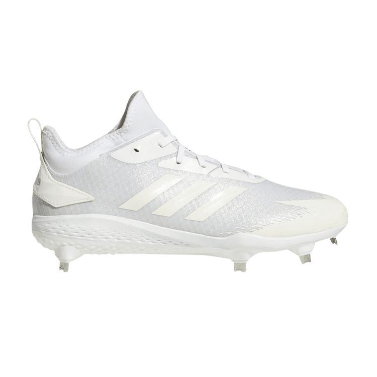 Adidas Adizero Afterburner 5 Dipped 'White Silver Metallic' — Cloud White/Running White/Silver Metallic