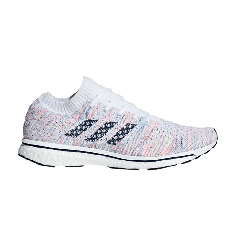 Adidas Adizero Prime 'White Multicolor' — Cloud White/Collegiate Navy/Cloud White