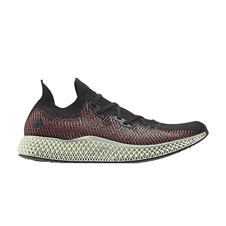 Adidas AlphaEdge 4D — Black/White/Linen Green