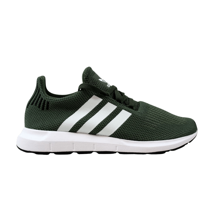 Adidas Wmns Swift Run 'Green' — Green/White-Black