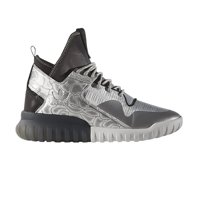Adidas Tubular X 'Hype Edition - Silver Metallic Black' — Silver Metallic/Silver Metallic/Core Black