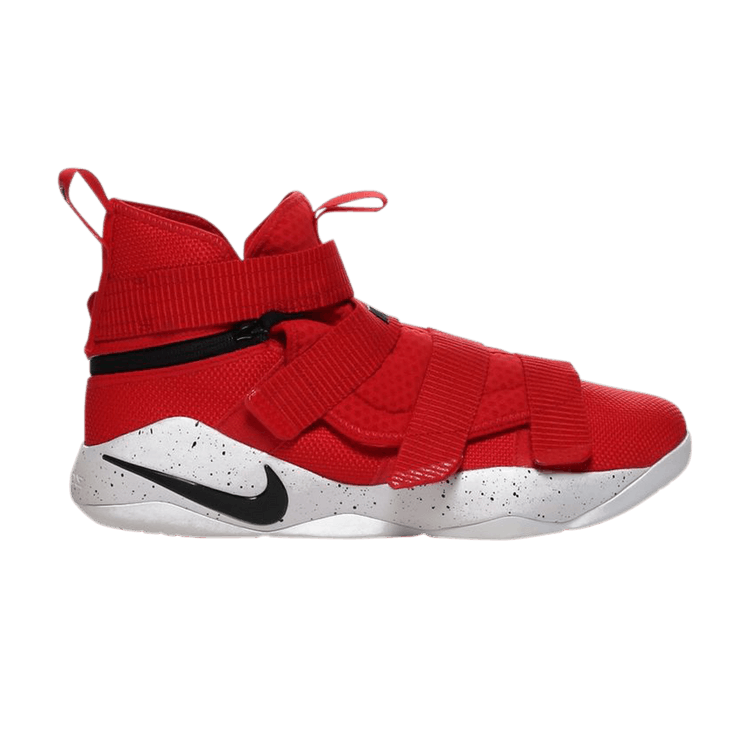 Nike LeBron Zoldier 11 FlyEase Extra-Wide 'University Red' — University Red/White-Black