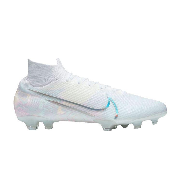 Nike Mercurial Superfly 7 Elite FG 'Nuovo White' — White/White