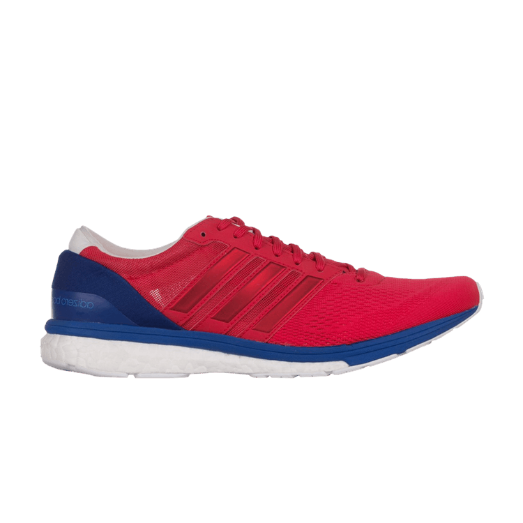 Adidas Adizero Boston 6 'Ray Red Bold Blue' — Ray Red/Ray Red/Bold Blue