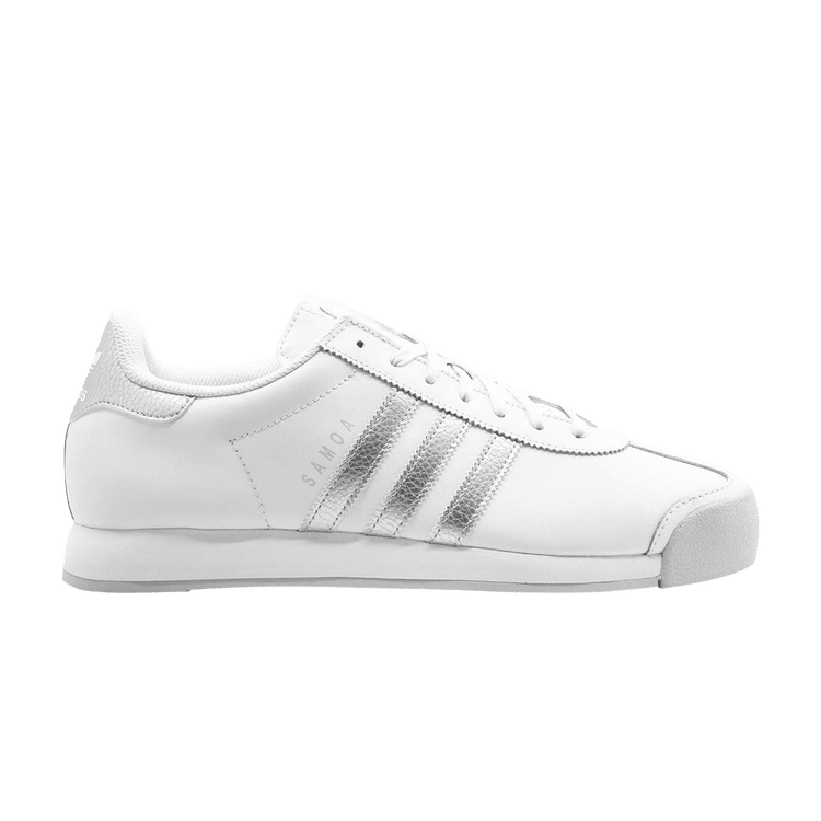 Adidas Samoa 'White Silver Metallic' — Footwear White/Silver Metallic/Cool Grey