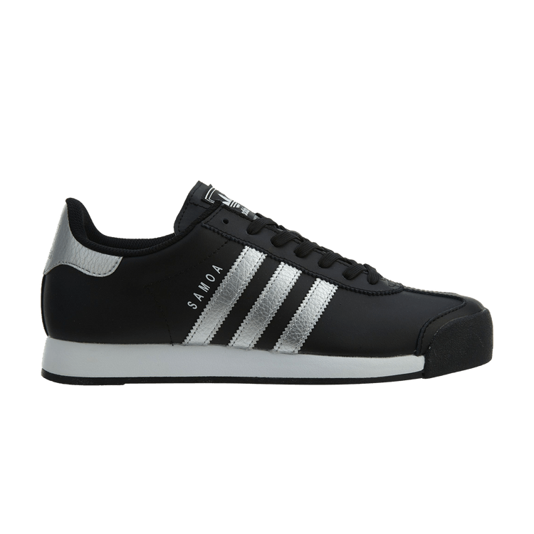 Adidas Samoa 'Black Metallic Silver' — Black/Metallic Silver/White