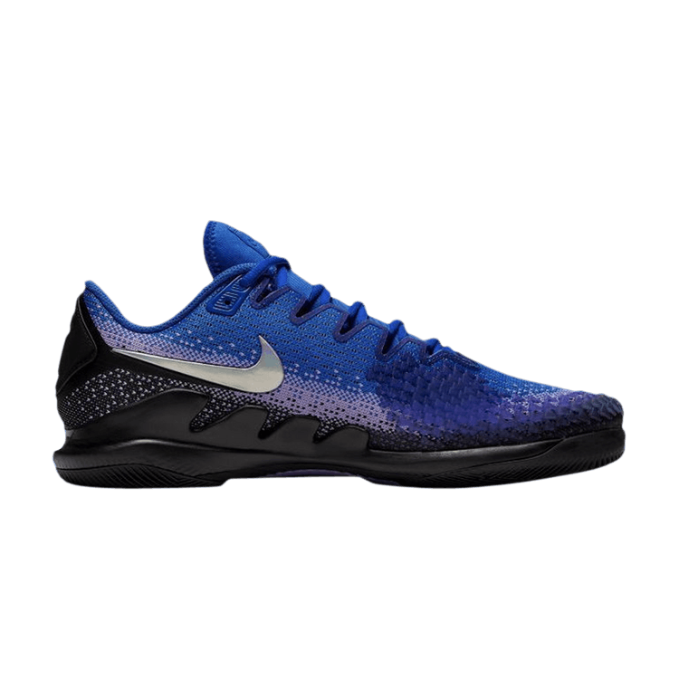 Nike Air Zoom Vapor X Knit 'Black Racer Blue' — Black/Multi-Color/Racer Blue