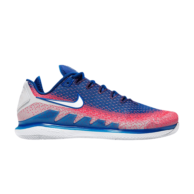 Nike Air Zoom Vapor X Knit 'Game Royal Flash' — White/Game Royal/Flash