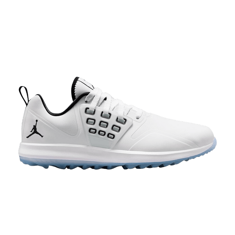 Air Jordan Grind Golf 'White Black' — White/White/Black