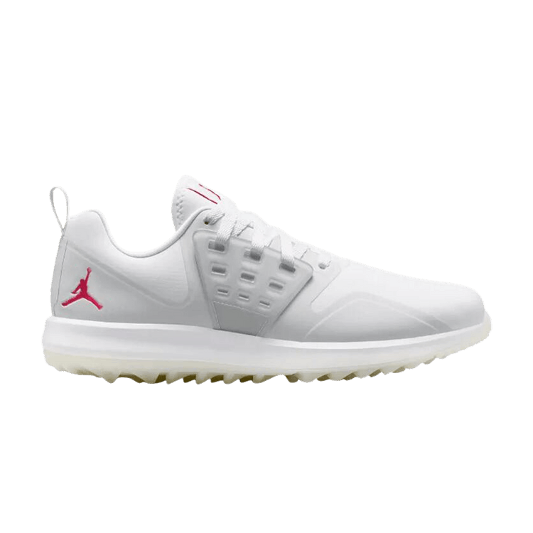 Air Jordan Grind Golf 'White Pure Platinum' — White/Pure Platinum/University Red