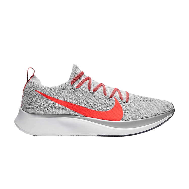 Nike Zoom Fly Flyknit 'Bright Crimson' — Pure Platinum/Bright Crimson