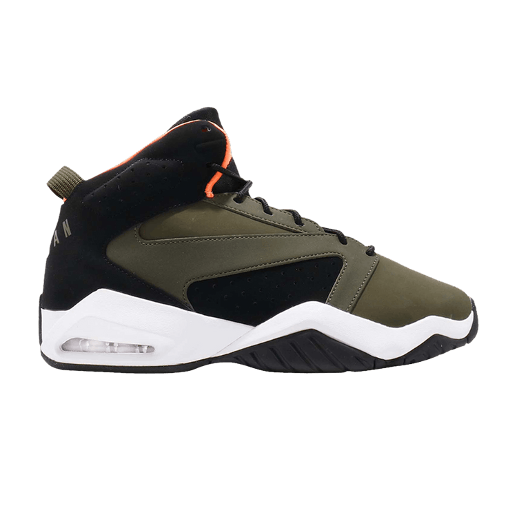 Air Jordan Lift Off GS 'Cone' — Olive Canvas/Cone/Black/White
