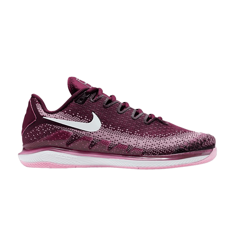 Nike Wmns Air Zoom Vapor X Knit 'Bordeaux' — Bordeaux/White/Pink Rise