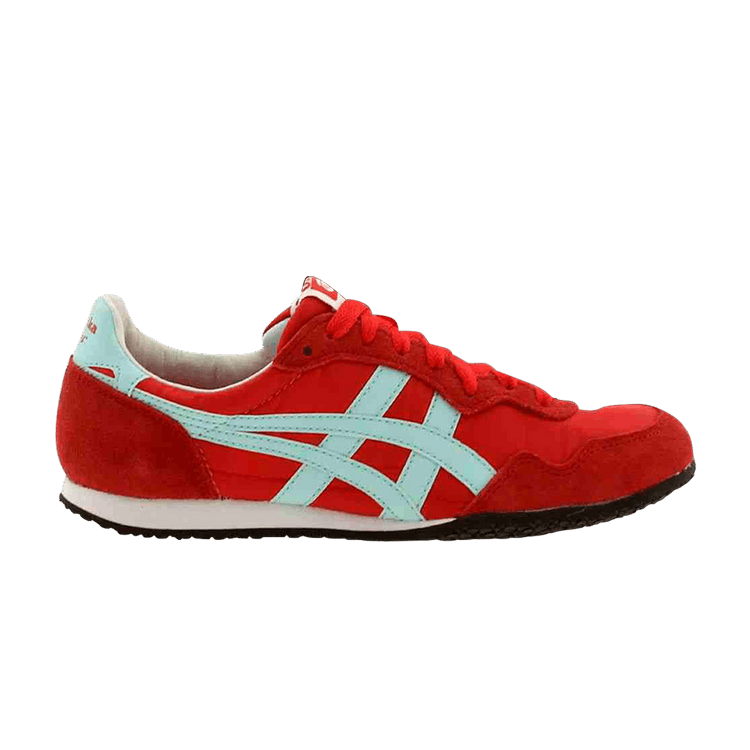 Onitsuka Tiger Wmns Serrano — Red/Fiery Red/Blue Tint