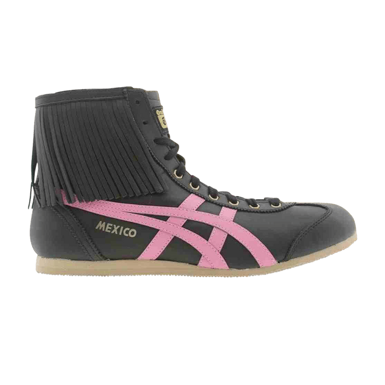 Onitsuka Tiger Wmns Mexico Mid Boots — Black / Rose Pink