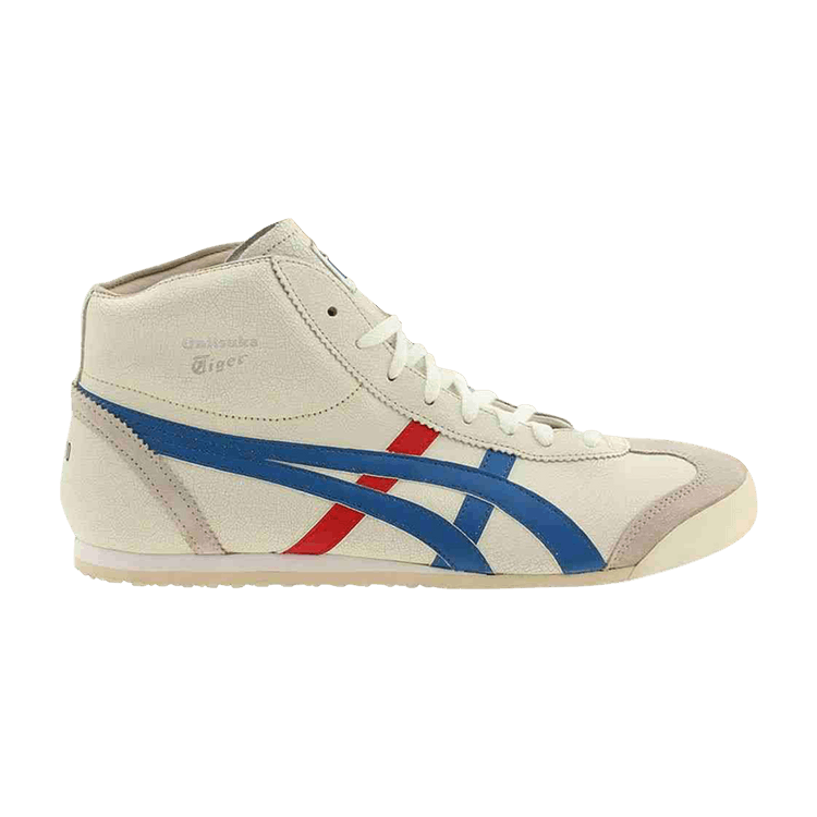 Onitsuka Tiger Mexico Mid Runner 'White Blue Red' — White/Blue
