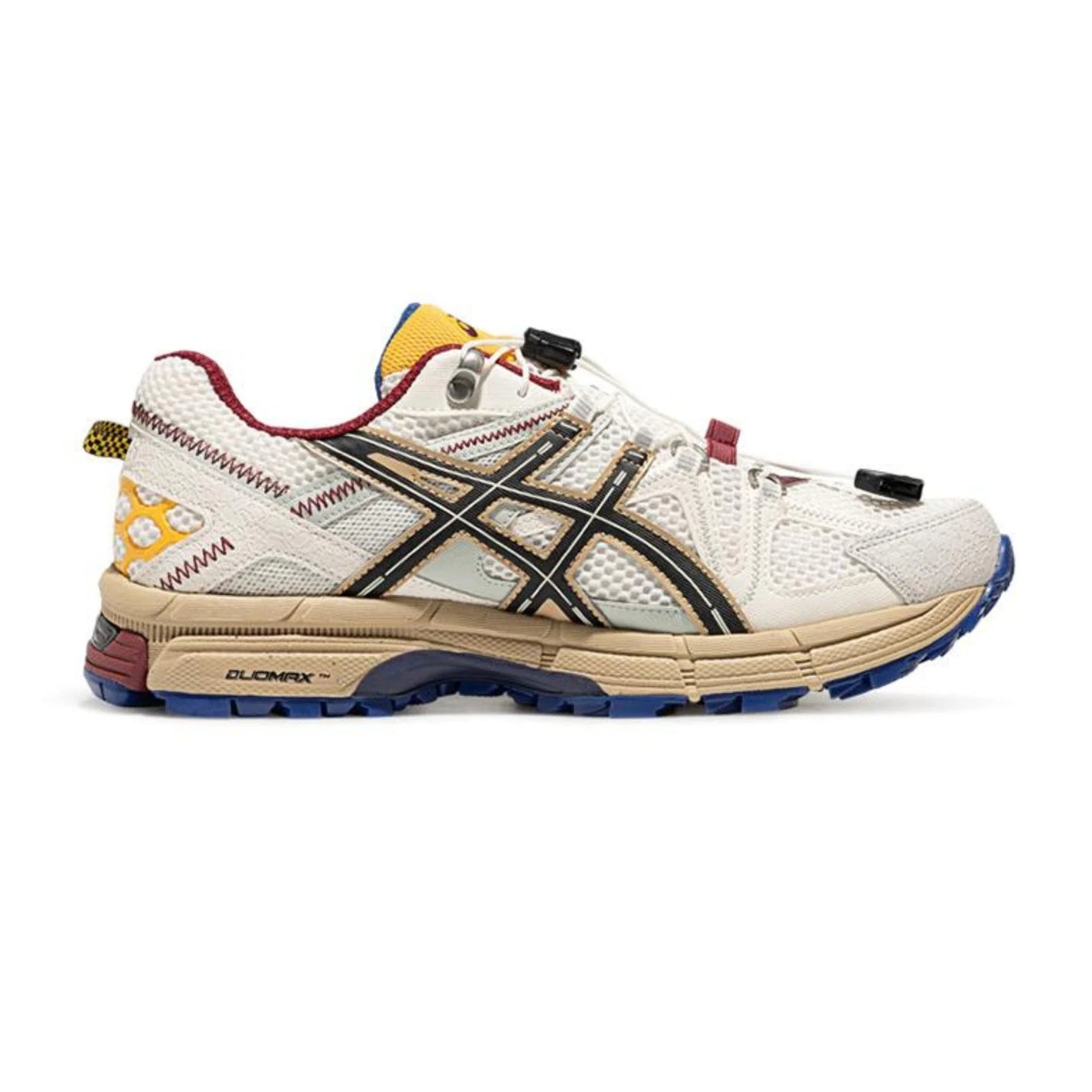 ASICS GEL-Kahana 8 'White/Maroon/Yellow/Blue'