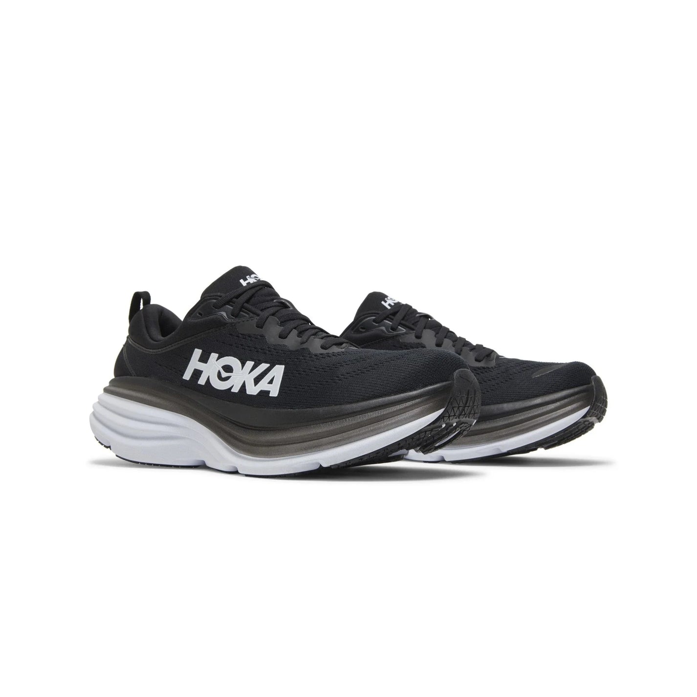 HOKA ONE ONE Bondi 8 'Black White' (2022)