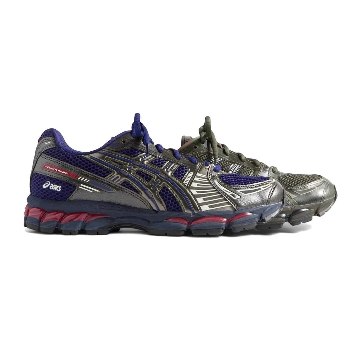 ASICS Gel-Kayano 12.1 Kith Marvel vs. Capcom 'Captain America vs. Guile Double Box' (2025)