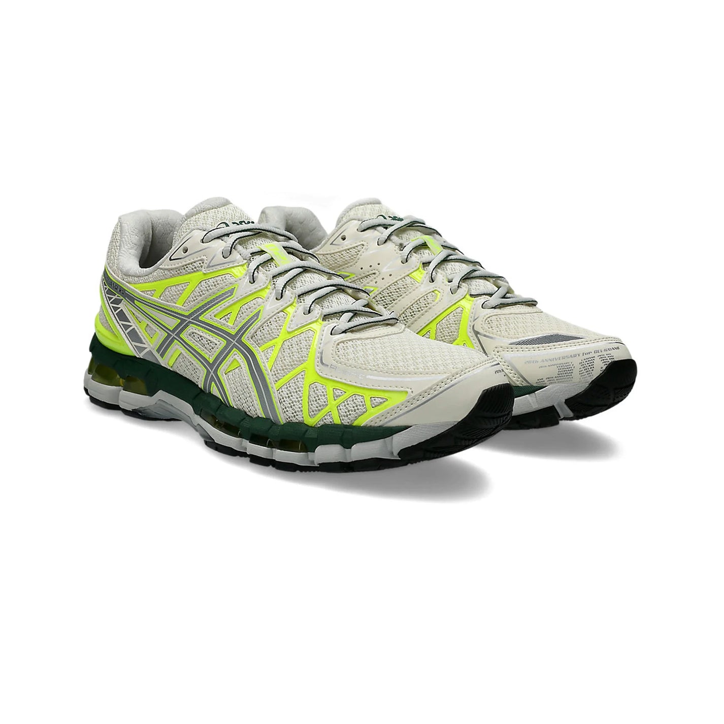 ASICS Gel Kayano 20 'Cream Lime Forest Green'