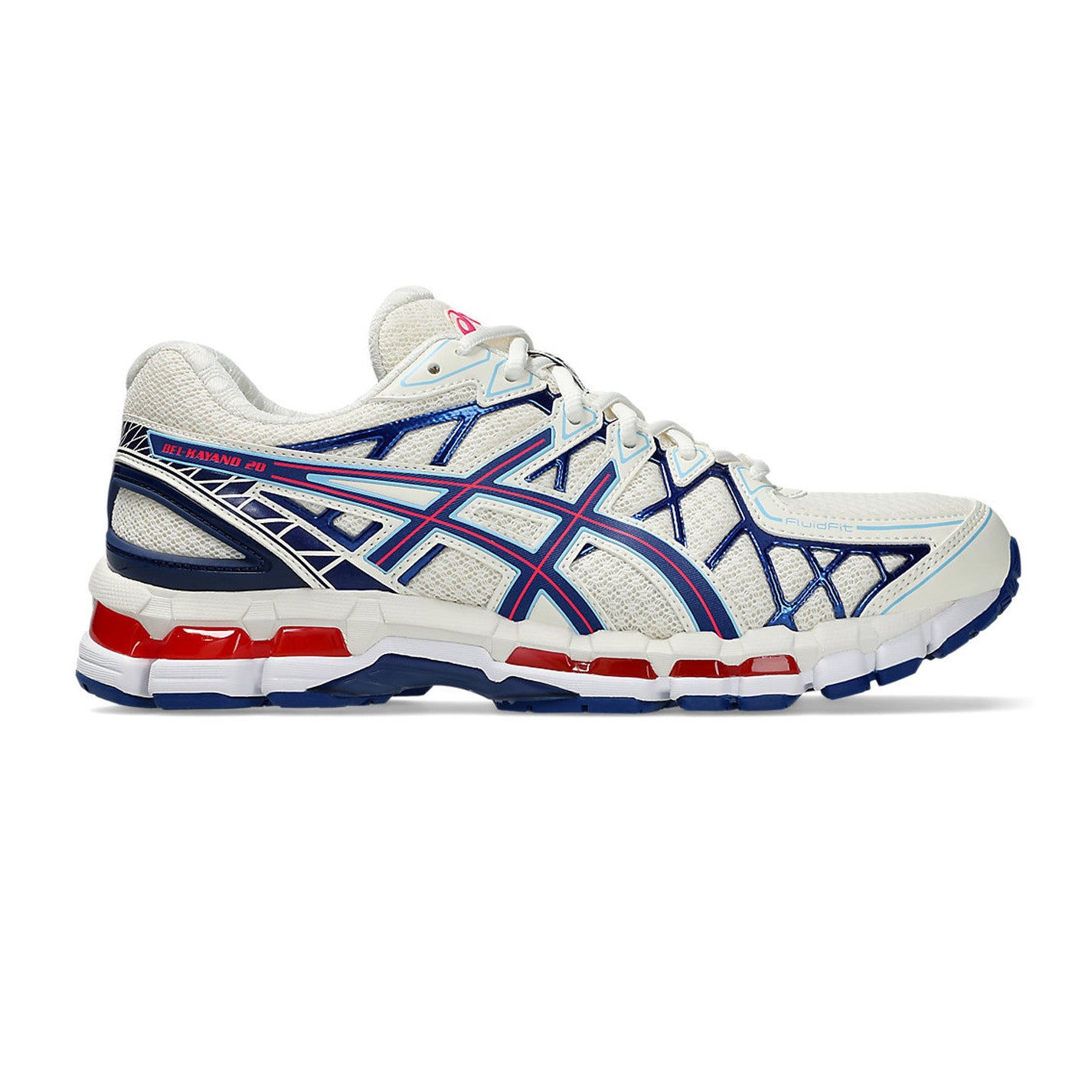 ASICS Gel-Kayano 20 'Cream Blue Red' (2025)