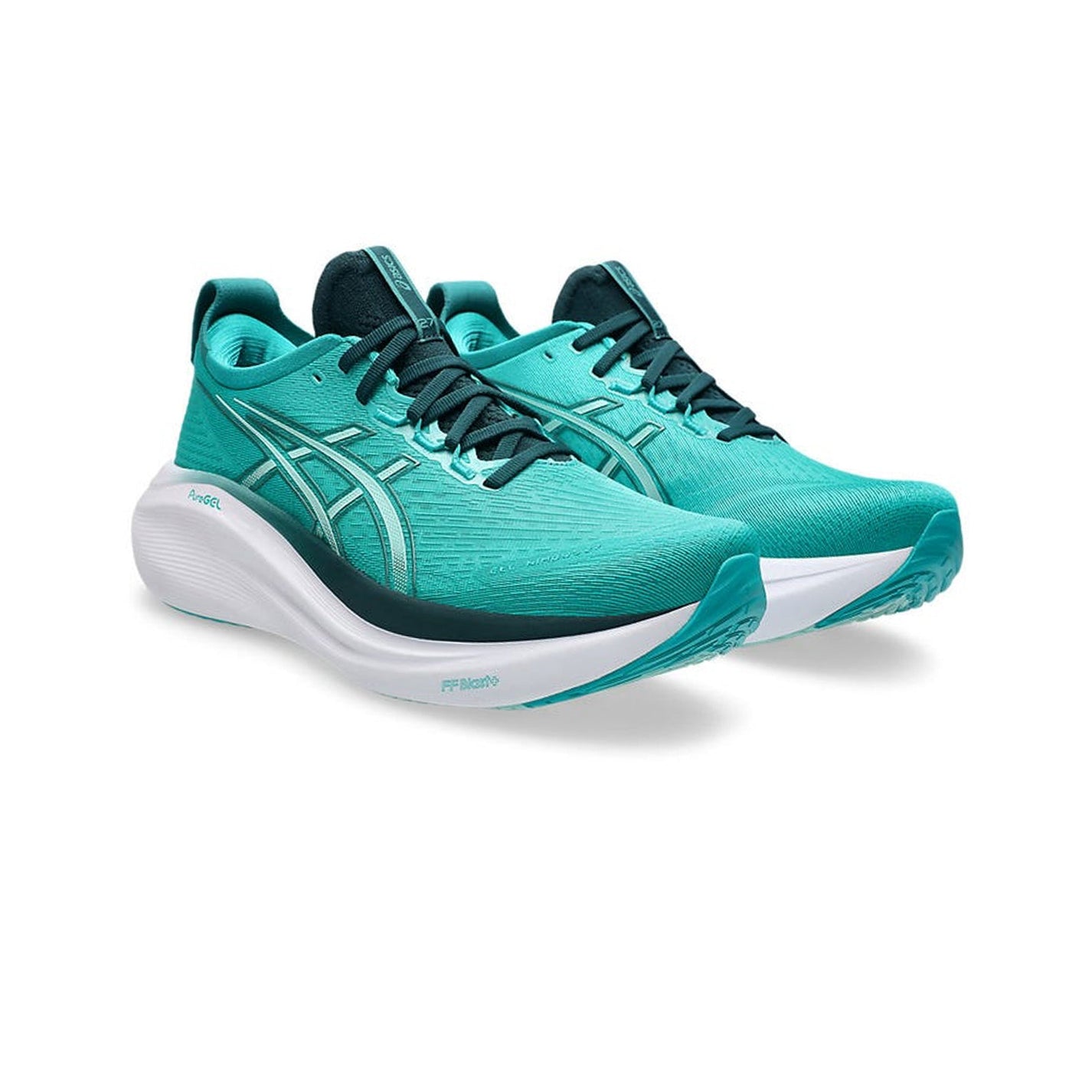 ASICS Gel-Nimbus 27 'Wave Teal Saxon Green' (2025)