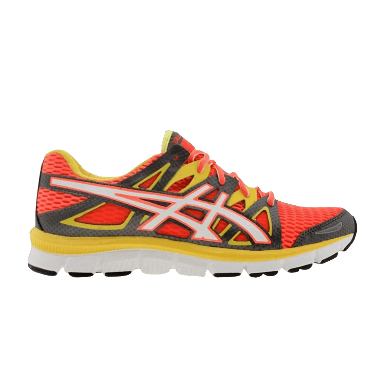Asics Wmns Gel Blur 33 2.0 — Hot Coral / White / Sulfur Yellow