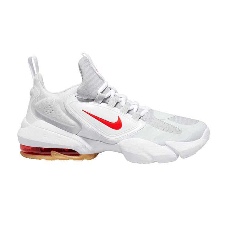 Nike Air Max Alpha Savage 'Wolf Grey Habanero' — Wolf Grey/Habanero Red/Pure Platinum