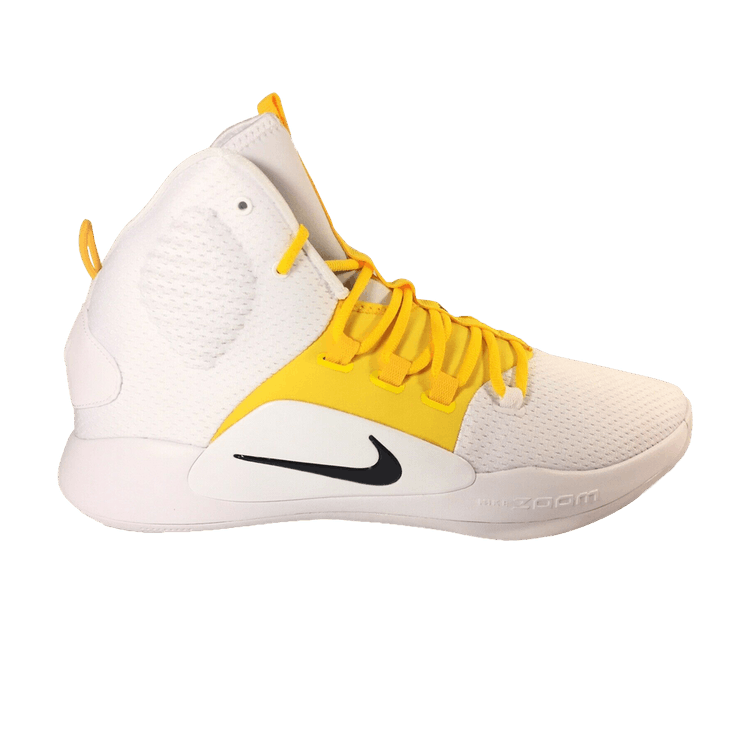 Nike Hyperdunk X TB 'White Yellow' — White/Yellow/Black