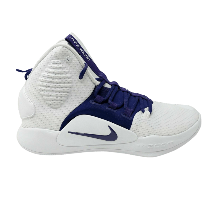 Nike Hyperdunk X TB 'White Purple' — White/Purple
