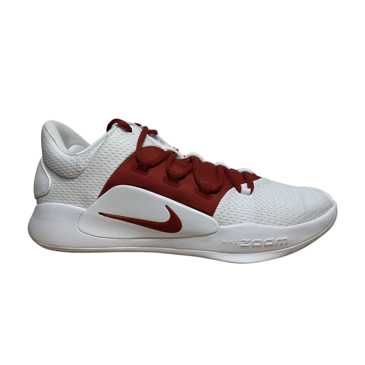 Nike Hyperdunk X Low TB 'White Burgundy' — White/Burgundy