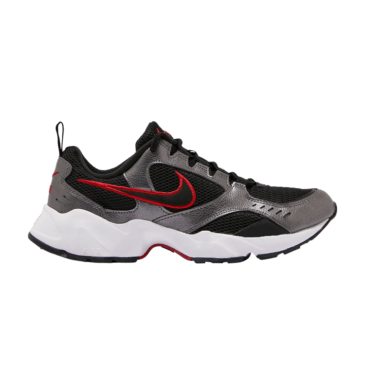Nike Air Heights 'Bred' — Black/Black/Metallic Dark Grey