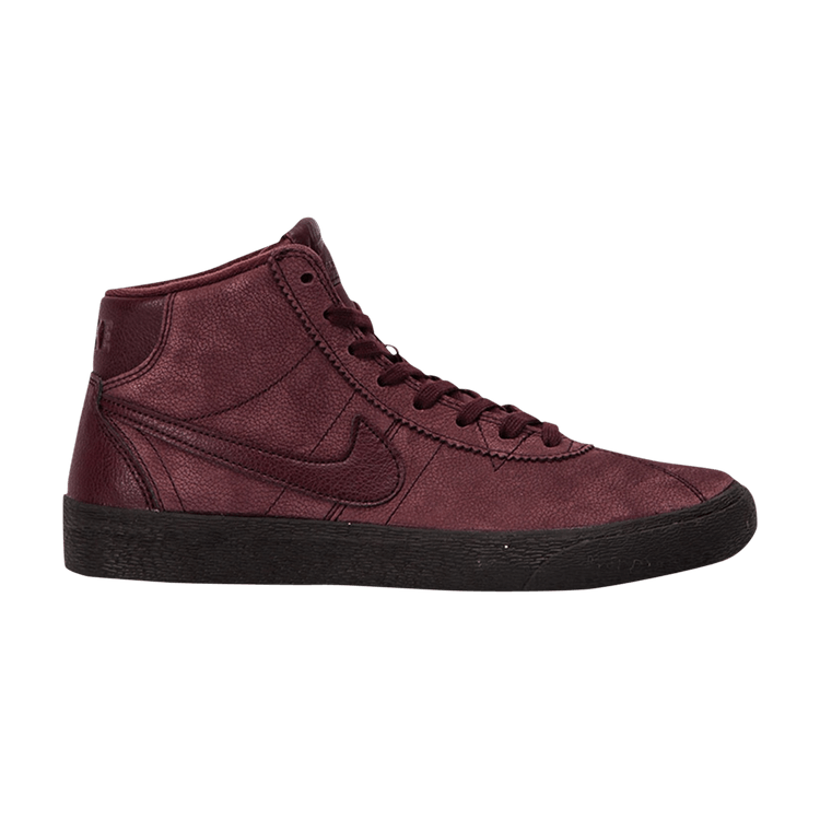 Nike Wmns Bruin High Premium SB 'Burgundy Crush' — Burgundy Crush/Burgundy Crush