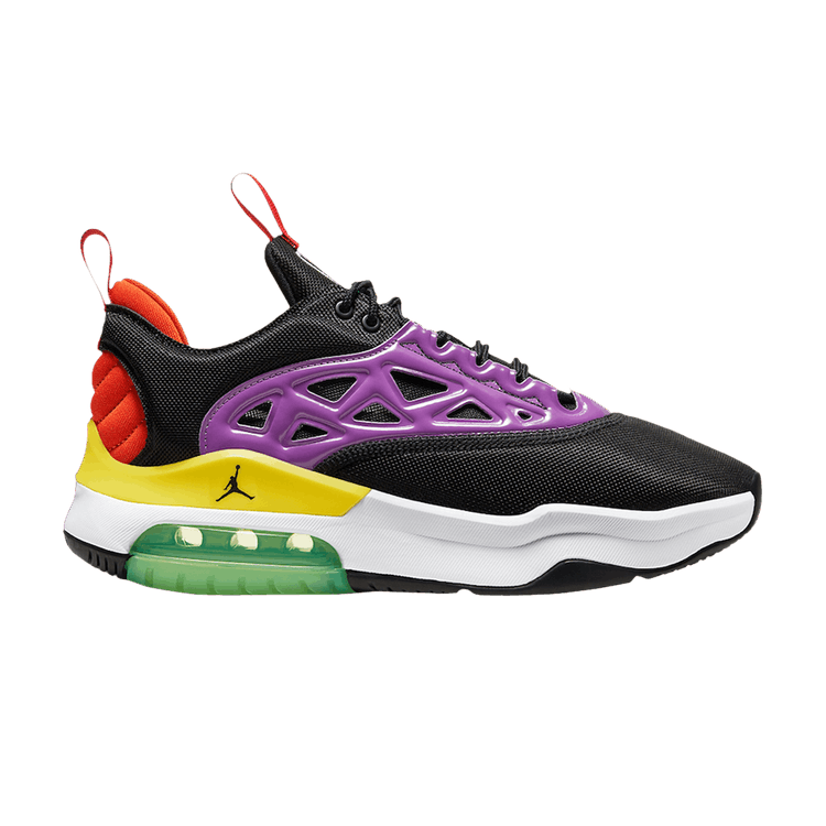 Nike Wmns Jordan Air Max 200 XX 'Purple Nebula' — Black/Purple Nebula/Team Orange/Laser Blue