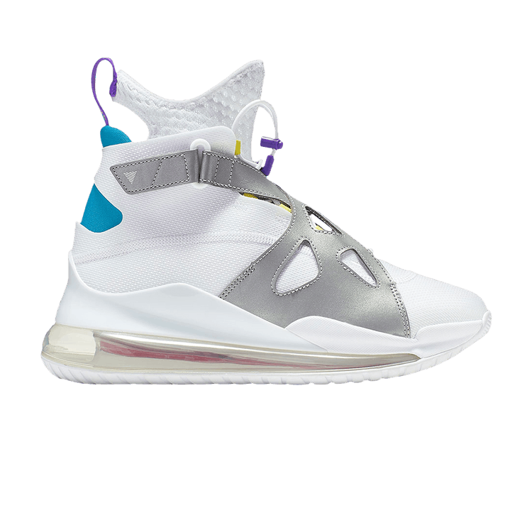 Air Jordan Wmns Jordan Air Latitude 720 'White Aqua' — White/Varsity Red-Metallic Silver-Bright Concord-Zest-Aquatone