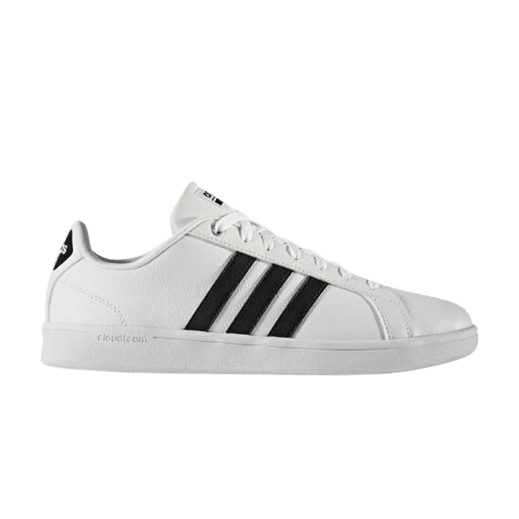 Adidas Cloudfoam Advantage 'White Black' — White/Black
