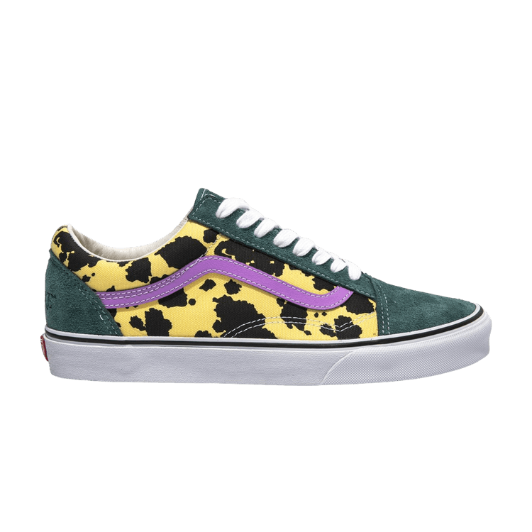 Awake NY x Vans Old Skool 'Green Animal Print' — Green/Animal Print