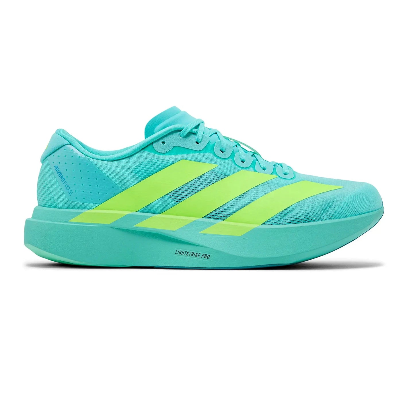 Adidas Adizero Evo SL 'Flash Aqua Lucid Lemon' (2025)