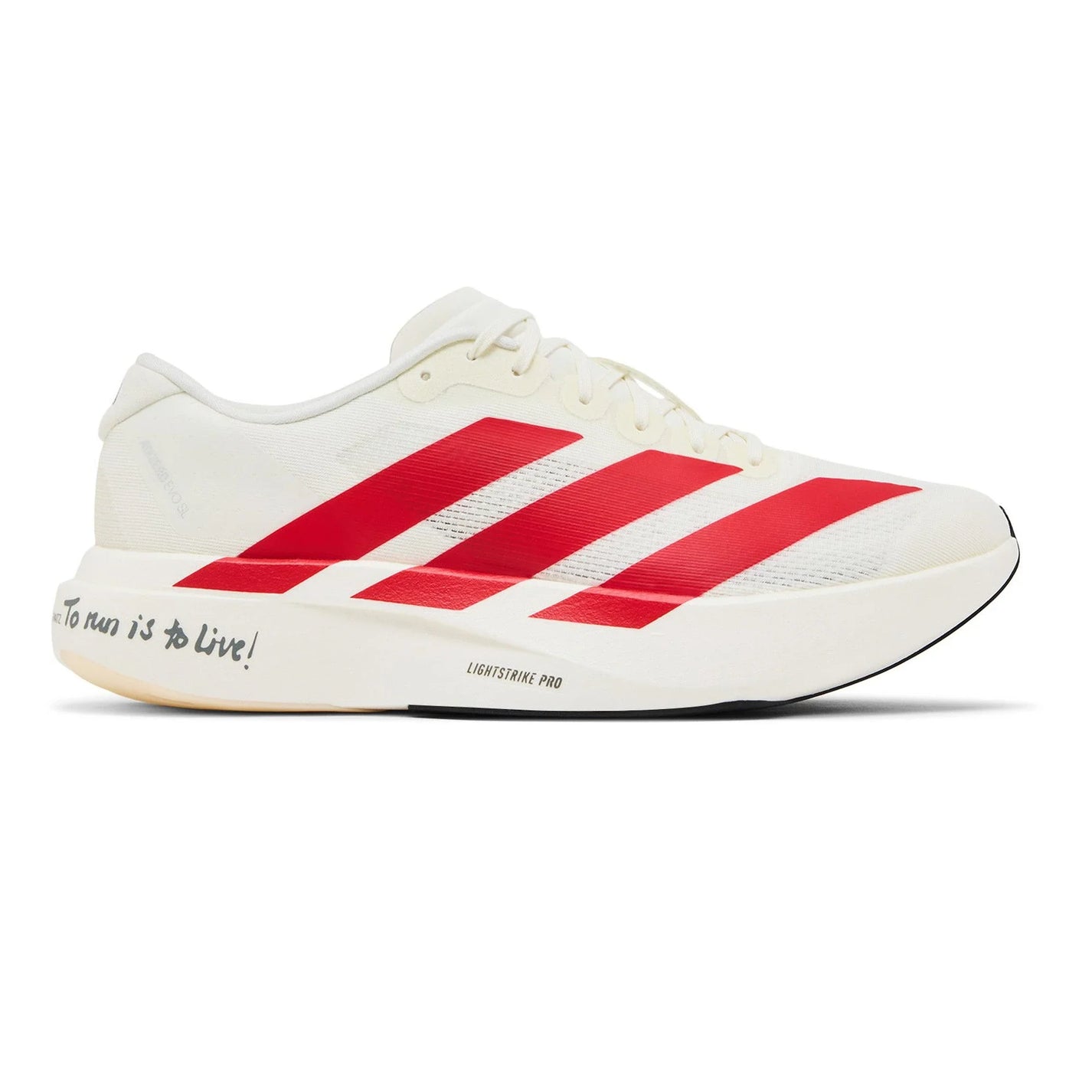 Adidas Adizero Evo SL 'Off White Better Scarlet' (2025)