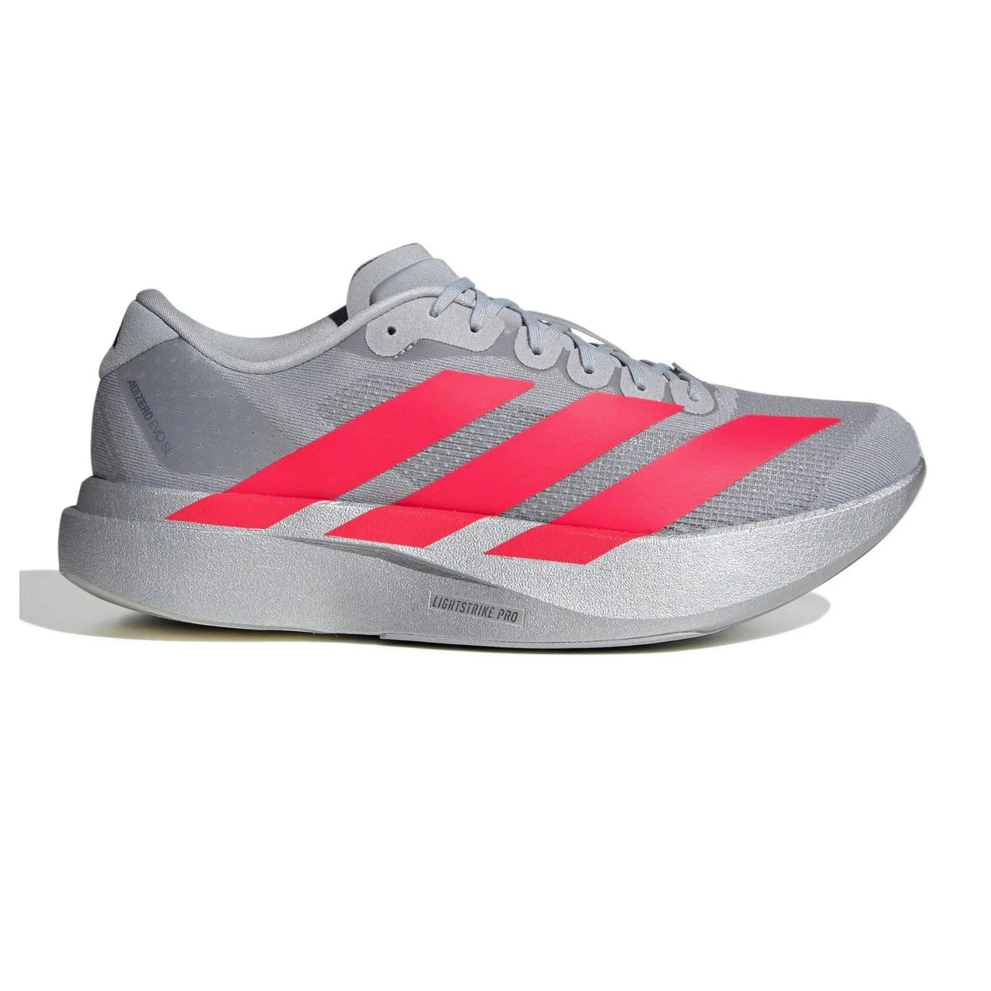 Adidas Adizero Evo SL 'Silver Metallic Lucid Red' (2025)