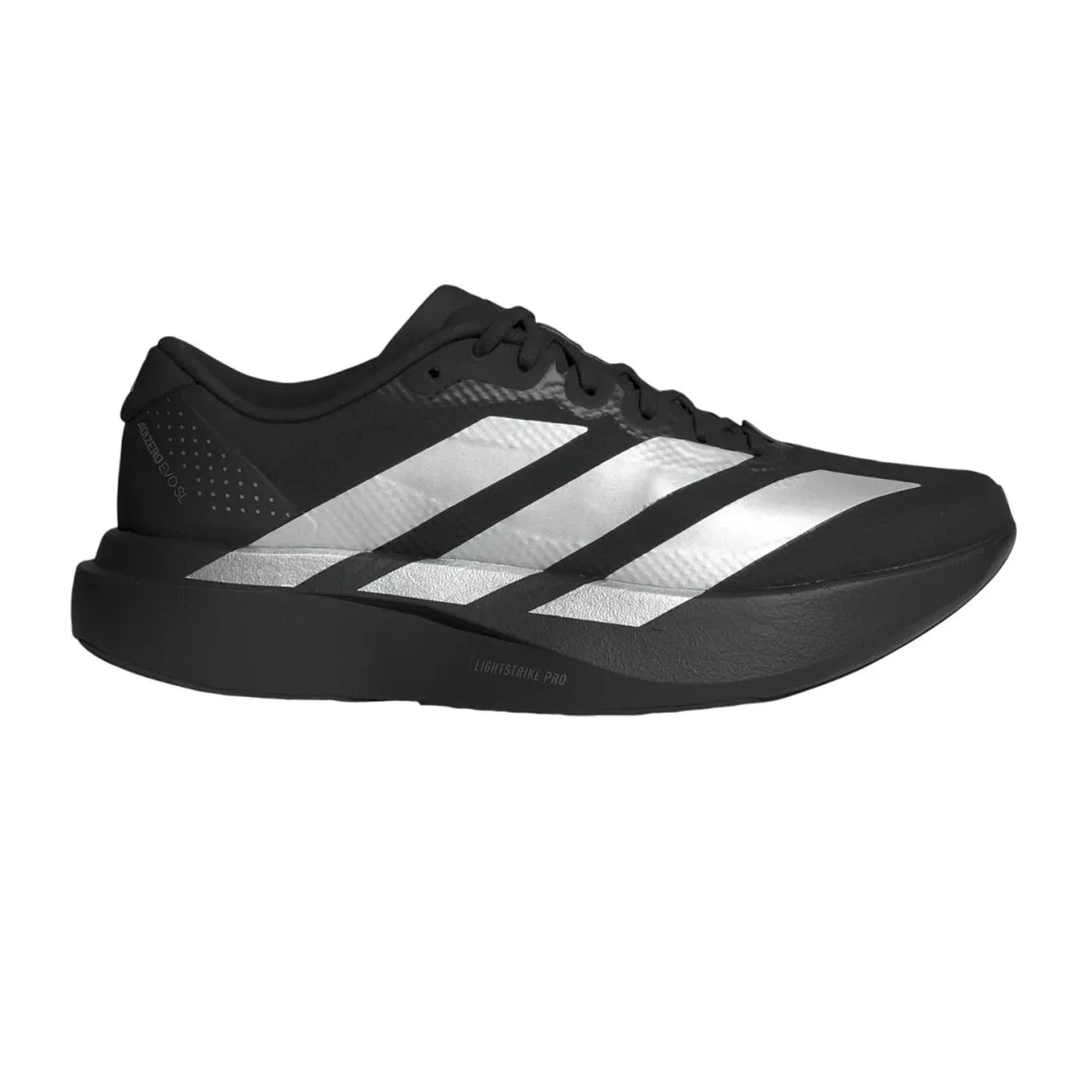 Adidas Adizero Evo SL Woven 'Core Black Silver Metallic Carbon' (2026)